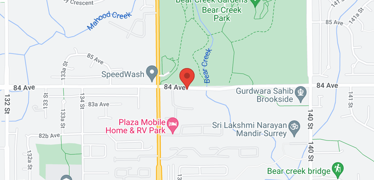 map of 409 13680 84TH AVENUE